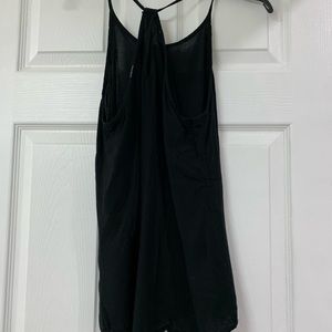 Black strap top size s light and soft cotton fabric